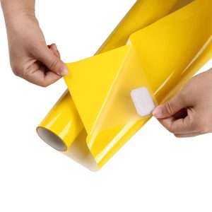 Vinilo termotransferible textil PU amarillo