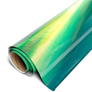 Vinilo termotransferible textil Siser Aurora verde