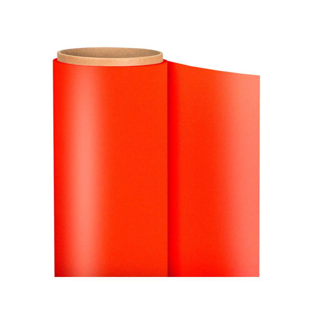 Vinilo termotransferible textil Siser EasyPuff naranja neón - Imagen 2