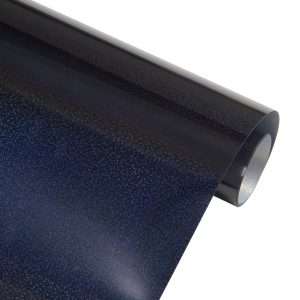 Vinilo termotransferible textil Reswoy holográfico negro
