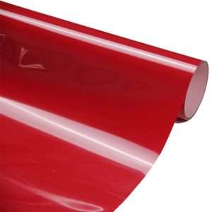 Vinilo termotransferible textil PU rojo