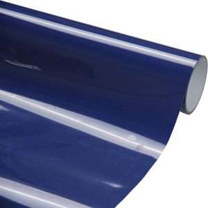 Vinilo termotransferible textil PU azul marino