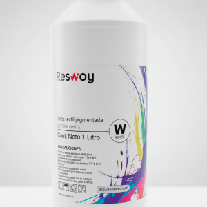 Tinta para impresora DTF premium blanca Reswoy x1L