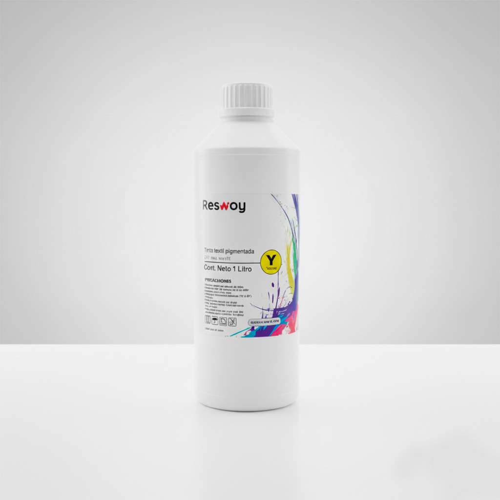 Tinta para impresora DTF amarilla Reswoy x1L