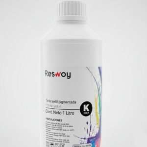 Tinta para impresora DTF negra Reswoy x1L